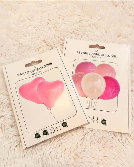 Kit Déco EVJF - Ballons Rose & Blanc