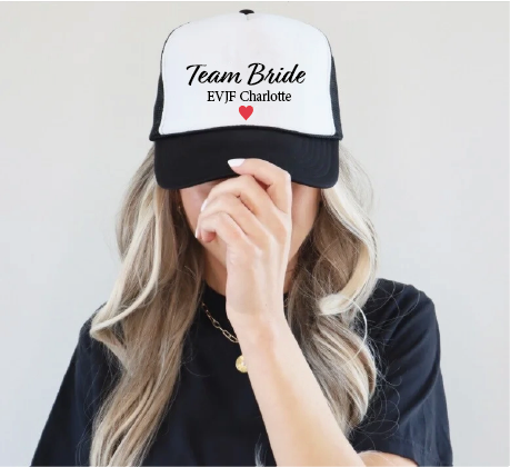 Casquette Personnalisée EVJF – Team de la Mariée